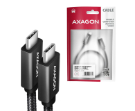 Axagon BUCM32-CM20AB, SPEED+ kabel USB-C - USB-C, 2m, USB 20Gbps - 1353478 - zdjęcie 6